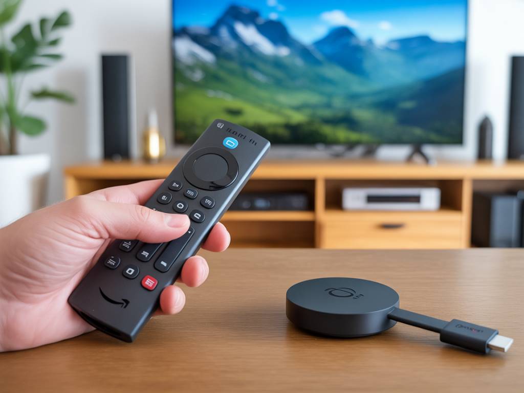 Amazon Fire TV ou Chromecast : quel appareil de streaming choisir